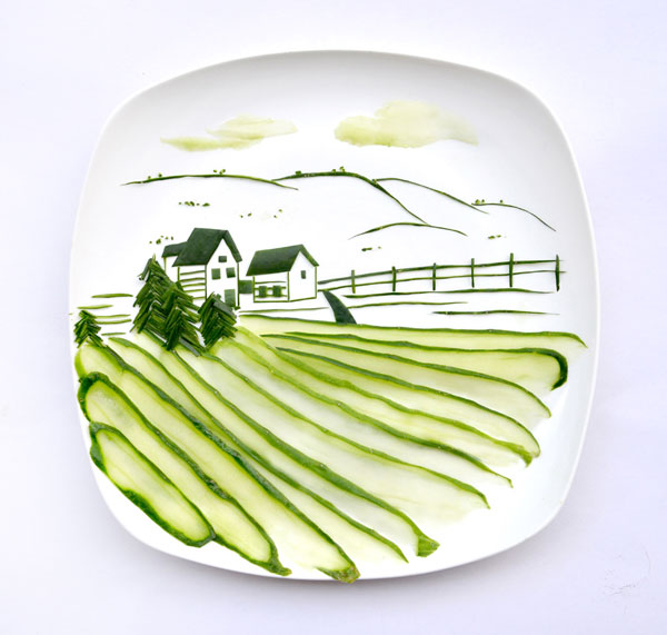Cucumber landscape