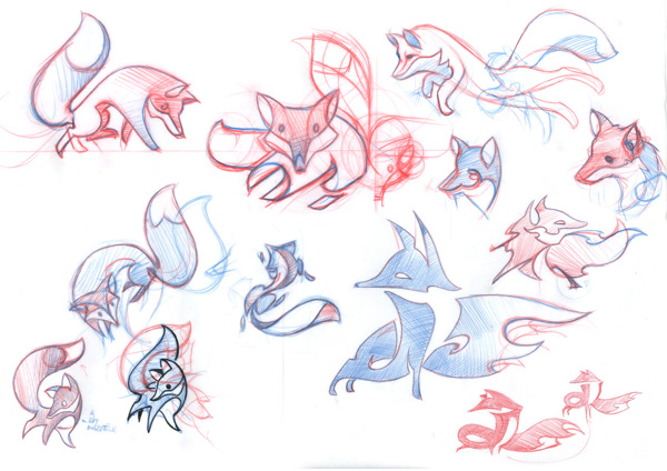 FireFox OS brand mascots | Martijn Rijven FireFox OS brand mascots | Martijn Rijven