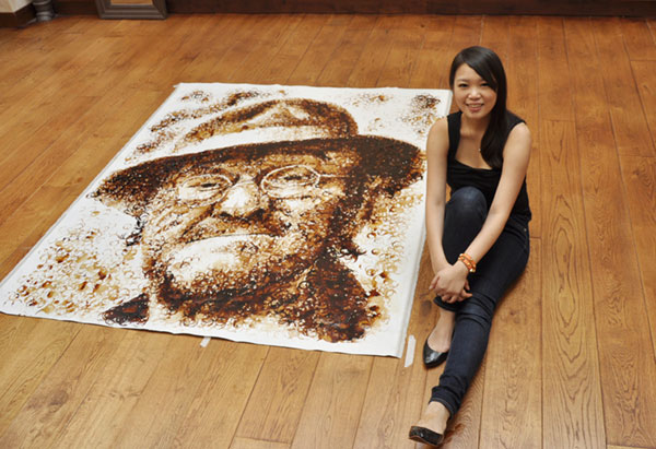 Lucio Dalla Portraint by Hong Yi