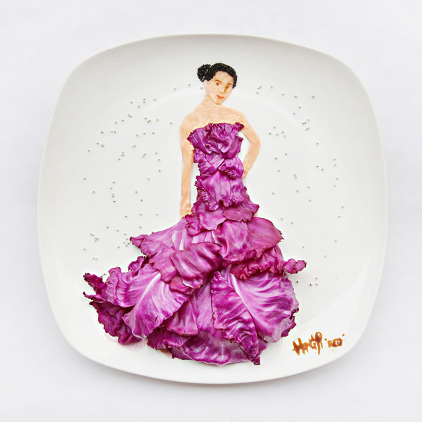 Red cabbage Marchesa Salad