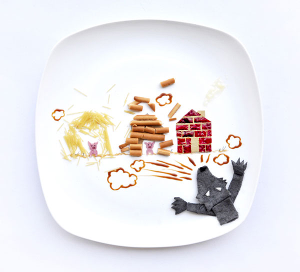 Three little pigs