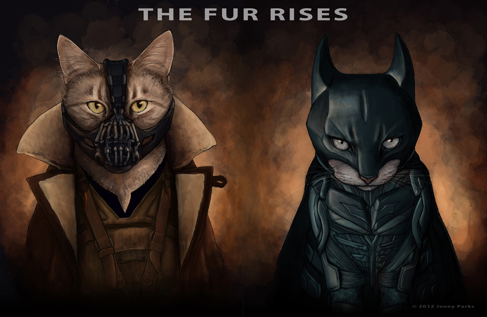 The Fur Rises | Jenny Parks Illustration The Fur Rises | Jenny Parks Illustration