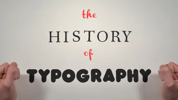 The History of Typography by Ben Barrett-Forrest The History of Typography by Ben Barrett-Forrest