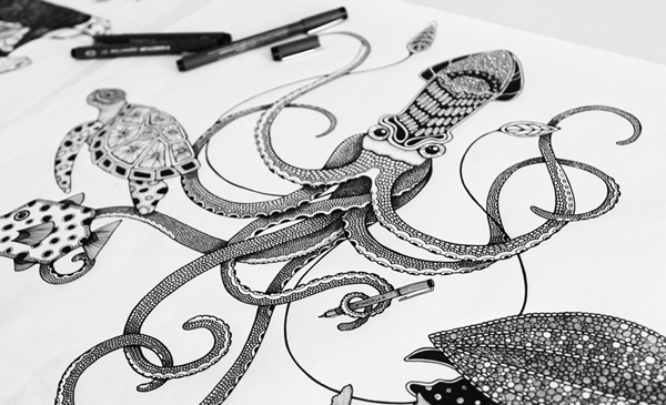 Illustration by Johanna Basford Illustration by Johanna Basford