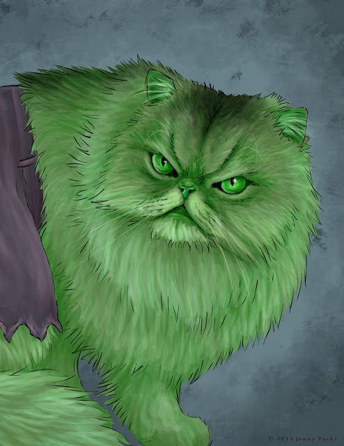 Hulkitty | Jenny Parks Illustration Hulkitty | Jenny Parks Illustration