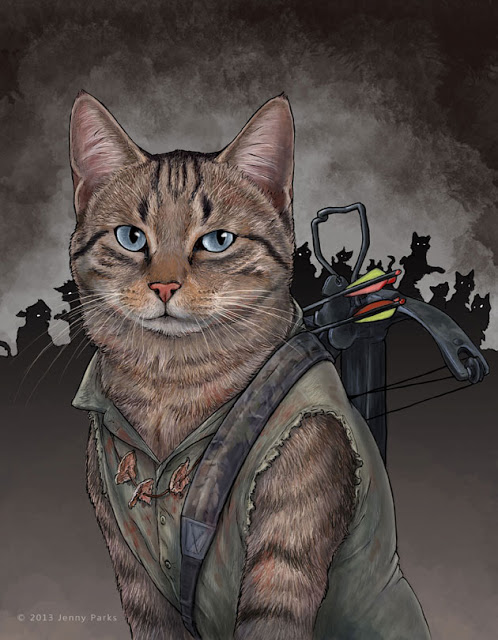 Daryl Dixon | Jenny Parks Illustration Daryl Dixon | Jenny Parks Illustration