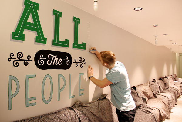 Holiday Inn Mural | Tobias Hall Holiday Inn Mural | Tobias Hall
