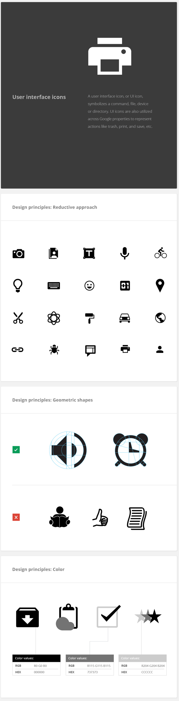 Google Visual Assets Guidelines | UI Icons Google Visual Assets Guidelines | UI Icons