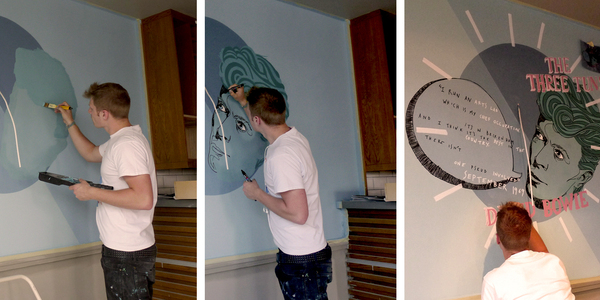Wall mural by Tobias Hall Wall mural by Tobias Hall