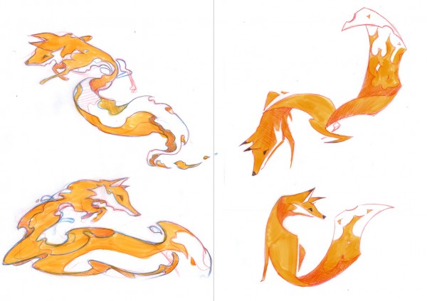 Firefox OS Brand Mascots | Early Concepts Firefox OS Brand Mascots | Early Concepts