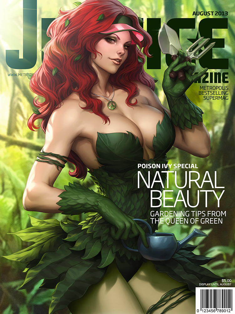 Justice Mag - Poison Ivy by Artgerm Justice Mag - Poison Ivy by Artgerm
