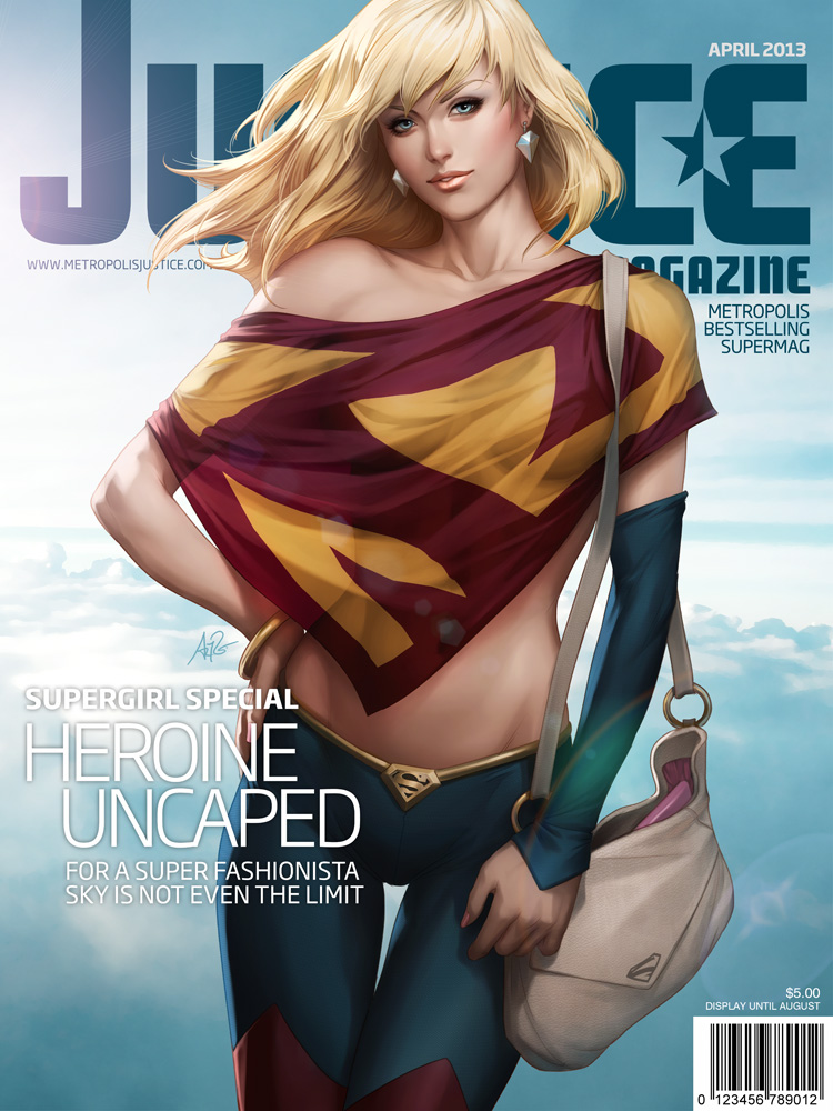 Justice Mag - Supergirl by Artgerm Justice Mag - Supergirl by Artgerm