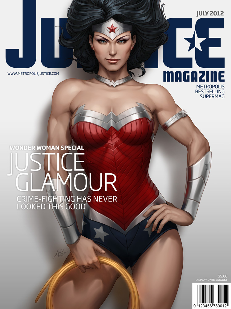 Justice Mag - Wonder Woman by Artgerm Justice Mag - Wonder Woman by Artgerm