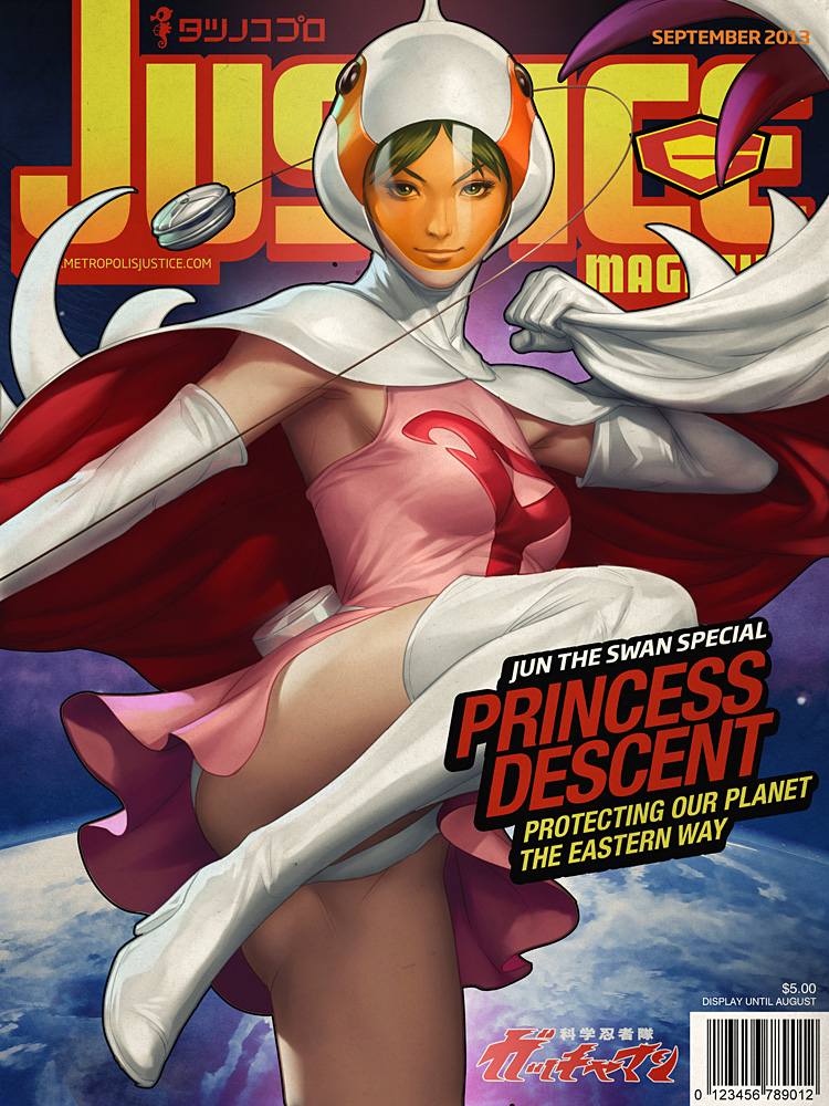 Justice Mag | Jun the Swan by Artgerm Justice Mag | Jun the Swan by Artgerm