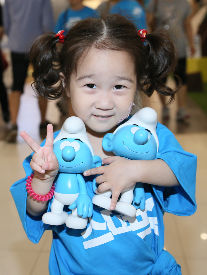 Global Smurfs Day in South Korea Global Smurfs Day in South Korea