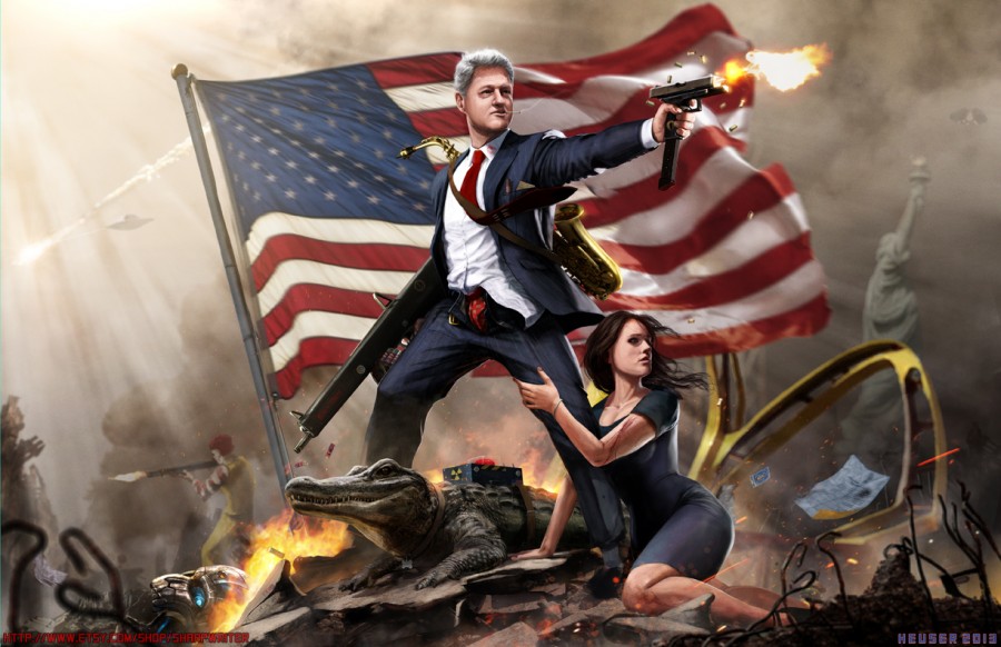 Bad-ass Presidential Portraits by Jason Heuser Bad-ass Presidential Portraits by Jason Heuser