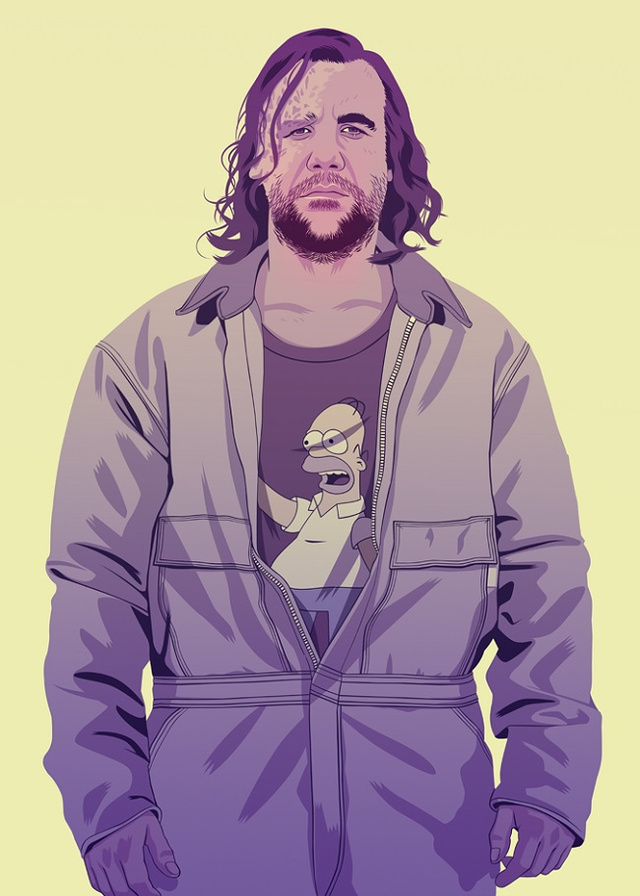 Sandor Clegane | Illustration by Mike Wrobel Sandor Clegane | Illustration by Mike Wrobel