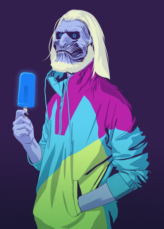 White Walker | Illustration by Mike Wrobel White Walker | Illustration by Mike Wrobel