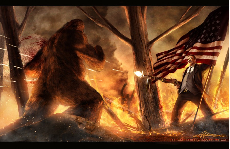 Bad-ass Presidential Portraits by Jason Heuser Bad-ass Presidential Portraits by Jason Heuser