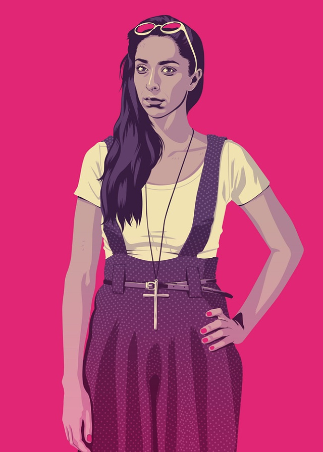 Talisa Stark | Illustration by Mike Wrobel Talisa Stark | Illustration by Mike Wrobel