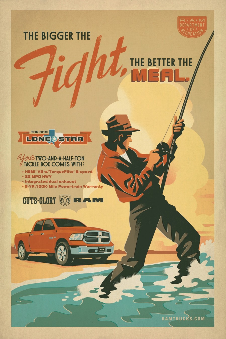 Creative-Advertising-Ideas-dodge-ram-illustration-002