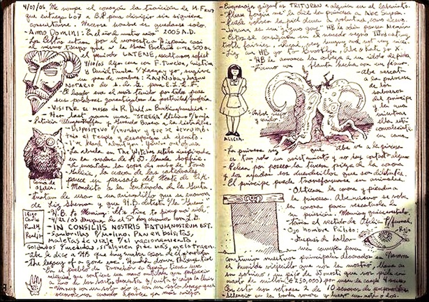 A Peek at Guillermo Del Toro's Sketchbook A Peek at Guillermo Del Toro's Sketchbook
