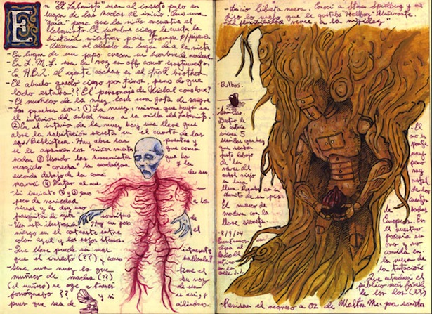 A Peek at Guillermo Del Toro's Sketchbook A Peek at Guillermo Del Toro's Sketchbook