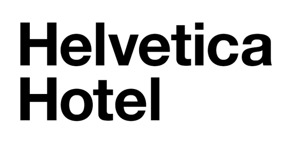 Helvetica Hotel by Albert Son Helvetica Hotel by Albert Son