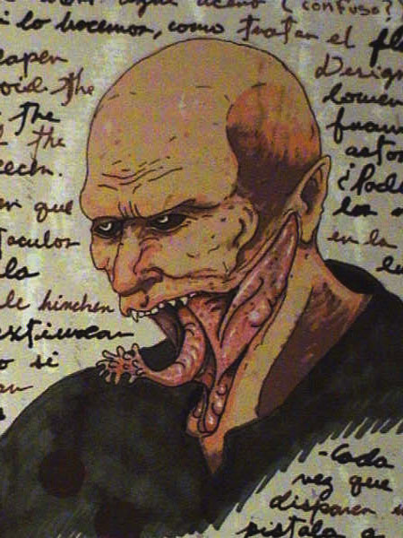 A Peek at Guillermo Del Toro's Sketchbook A Peek at Guillermo Del Toro's Sketchbook