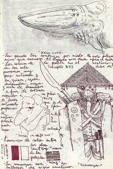 A Peek at Guillermo Del Toro's Sketchbook A Peek at Guillermo Del Toro's Sketchbook