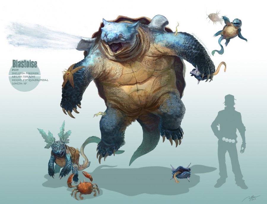Blastoise | Illustration by RJ Palmer Blastoise | Illustration by RJ Palmer
