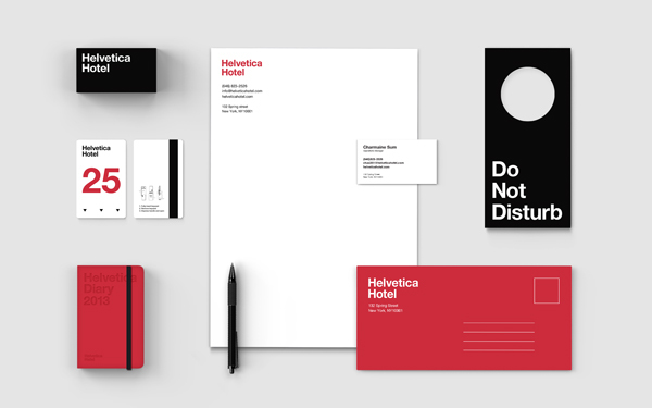 Helvetica Hotel by Albert Son Helvetica Hotel by Albert Son