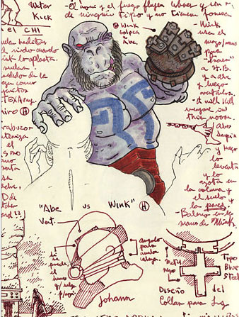 A Peek at Guillermo Del Toro's Sketchbook A Peek at Guillermo Del Toro's Sketchbook