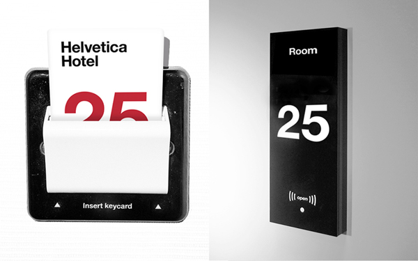 Helvetica Hotel by Albert Son Helvetica Hotel by Albert Son
