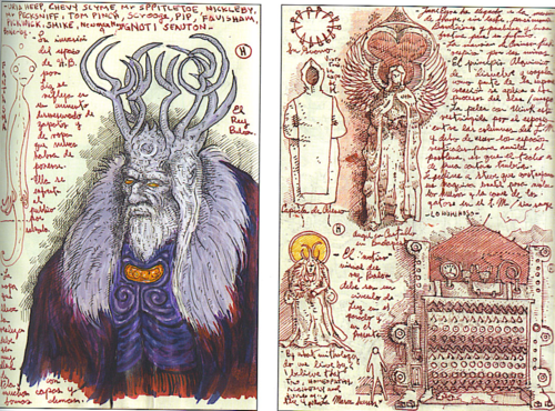 A Peek at Guillermo Del Toro's Sketchbook A Peek at Guillermo Del Toro's Sketchbook