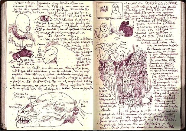 A Peek at Guillermo Del Toro's Sketchbook A Peek at Guillermo Del Toro's Sketchbook