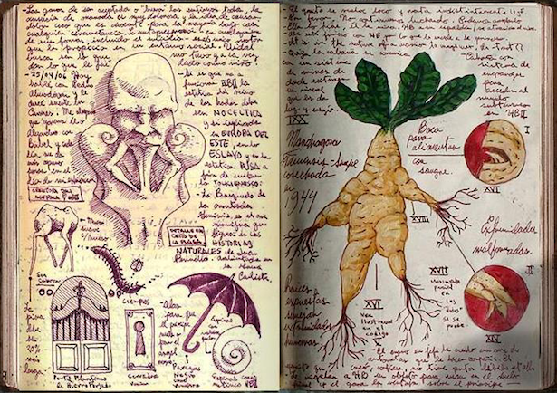 A Peek at Guillermo Del Toro's Sketchbook A Peek at Guillermo Del Toro's Sketchbook