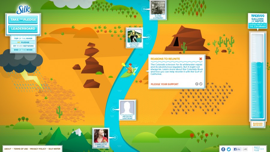 Awesome-Web-Design-of-the-Week-Reunite-the-River-Pledge-Silk-003 Web design