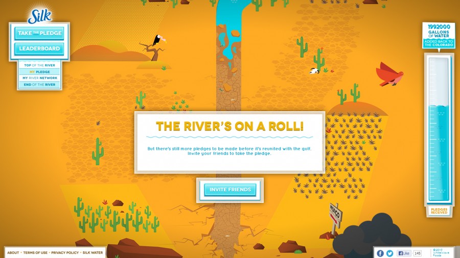 Awesome-Web-Design-of-the-Week-Reunite-the-River-Pledge-Silk-004 Web design