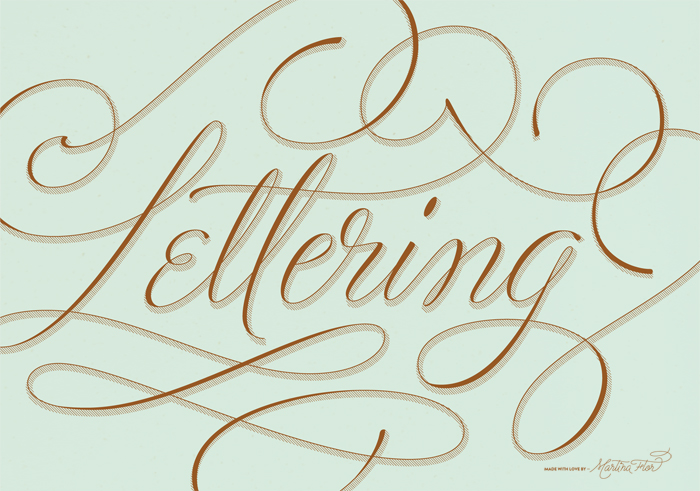 Typography and Lettering by Martina Flor Typography and Lettering by Martina Flor