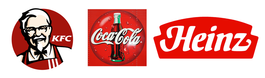 Logo Design with Color Psychology - RED Logo Design with Color Psychology - RED