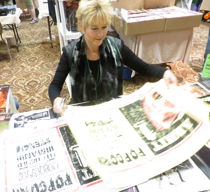 promo poster signing