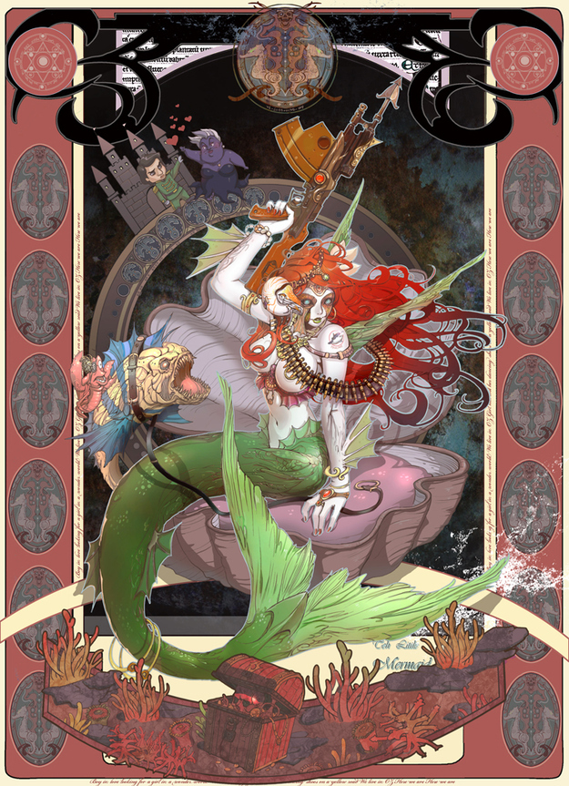 The Little Mermaid Steampunk by Inshoo The Little Mermaid Steampunk by Inshoo