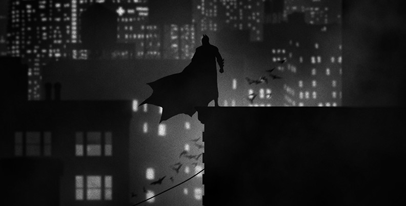 Superhero Noir Posters by Marko Manev