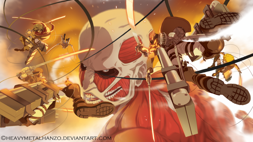 Attack on Titan by HeavyMetalHanzo Attack on Titan by HeavyMetalHanzo