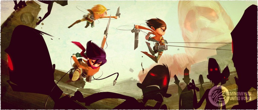 Attack on Titans by minomiyabi Attack on Titans by minomiyabi