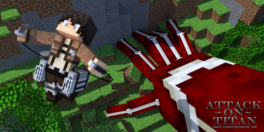 Attack On Titan - Minecraft by GhosT-Player Attack On Titan - Minecraft by GhosT-Player