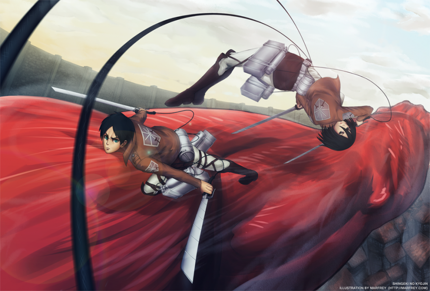 Attack on Titan by Marfrey Attack on Titan by Marfrey