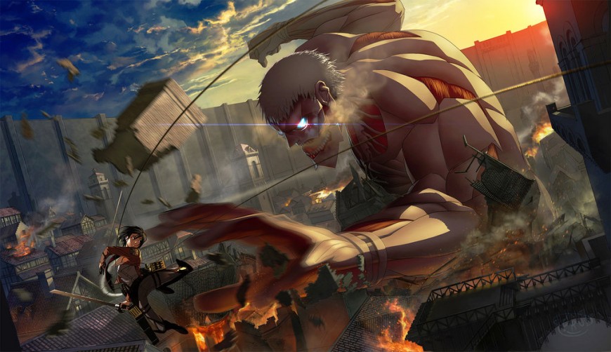 Attack on Titan!! by goruditai