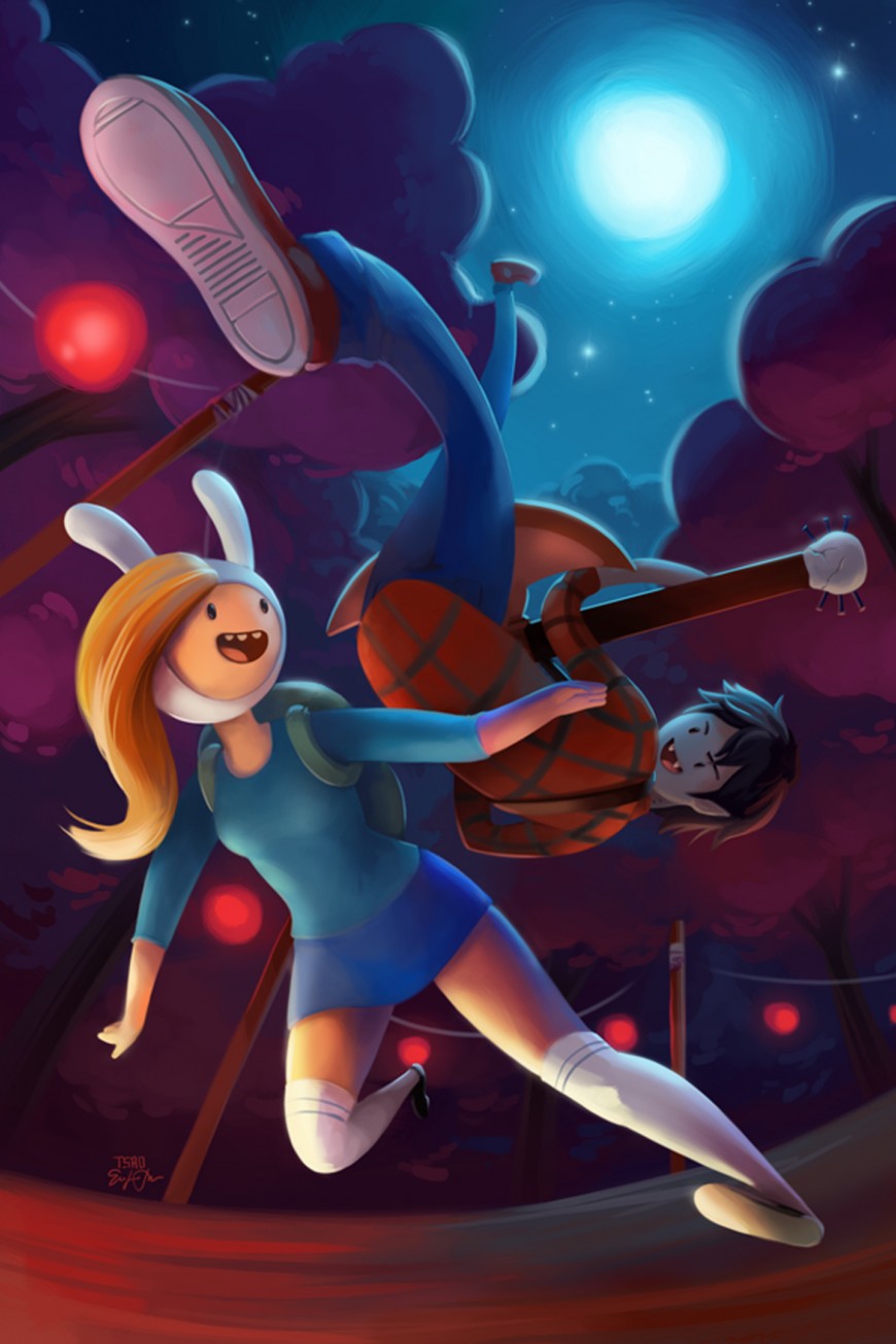 Fionna and Marshall Lee by TsaoShin Fionna and Marshall Lee by TsaoShin